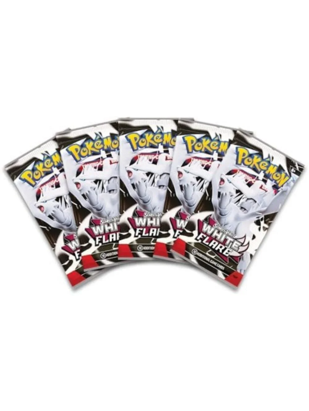 Scarlet & Violet 10.5 White Flare Binder Box for Pokemon TCG Collectors